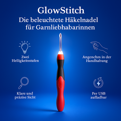 GlowStitch Set – Beleuchtete Häkelnadeln