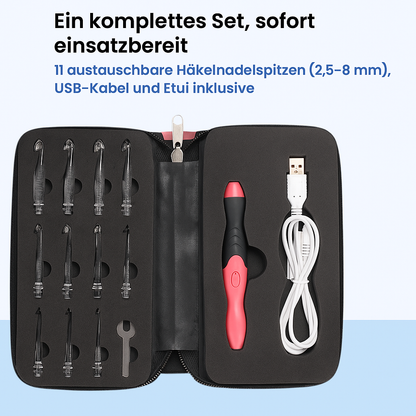 GlowStitch Set – Beleuchtete Häkelnadeln