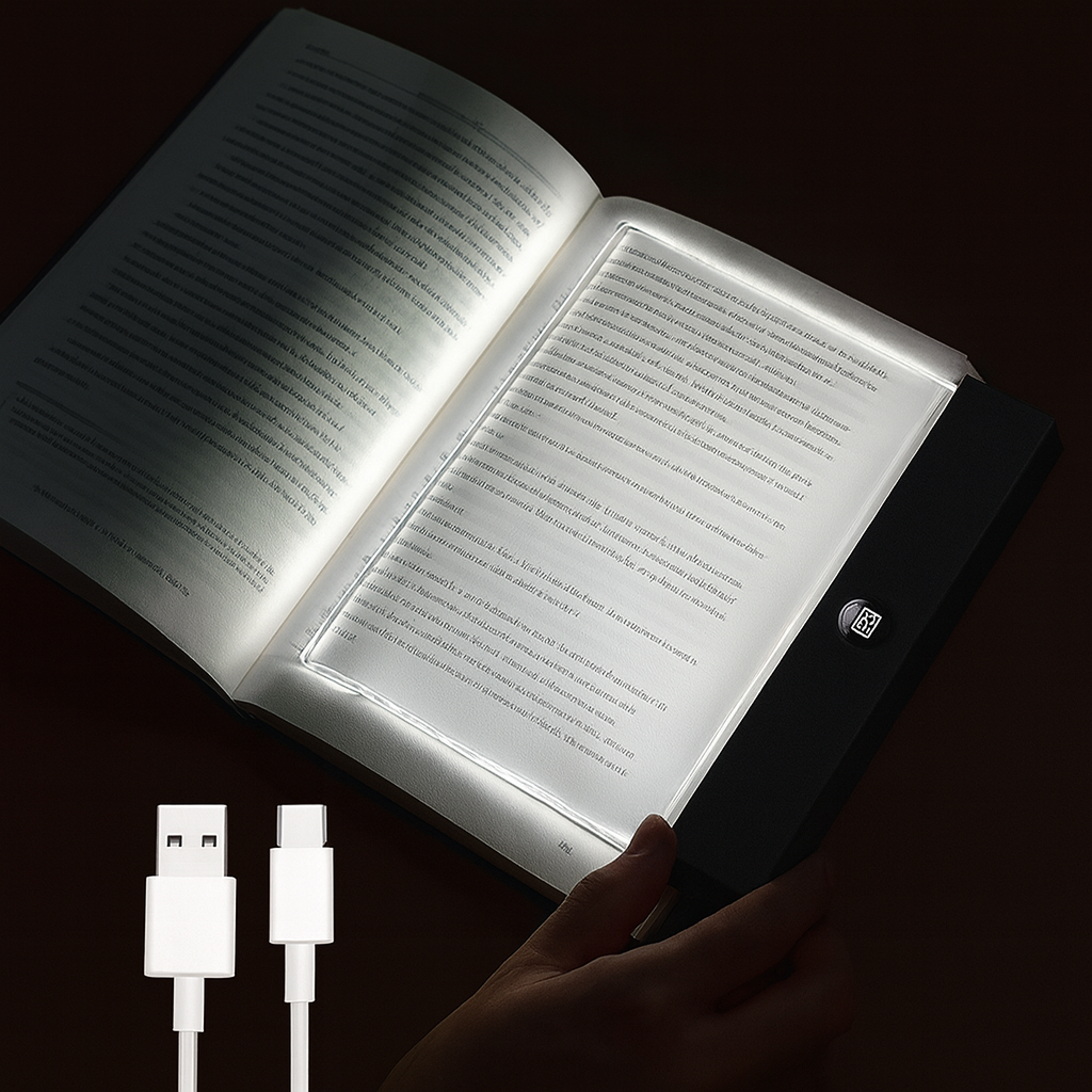 Augenschonende Leselampe