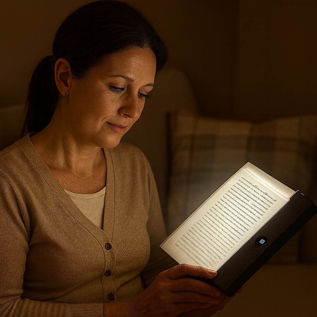 Augenschonende Leselampe