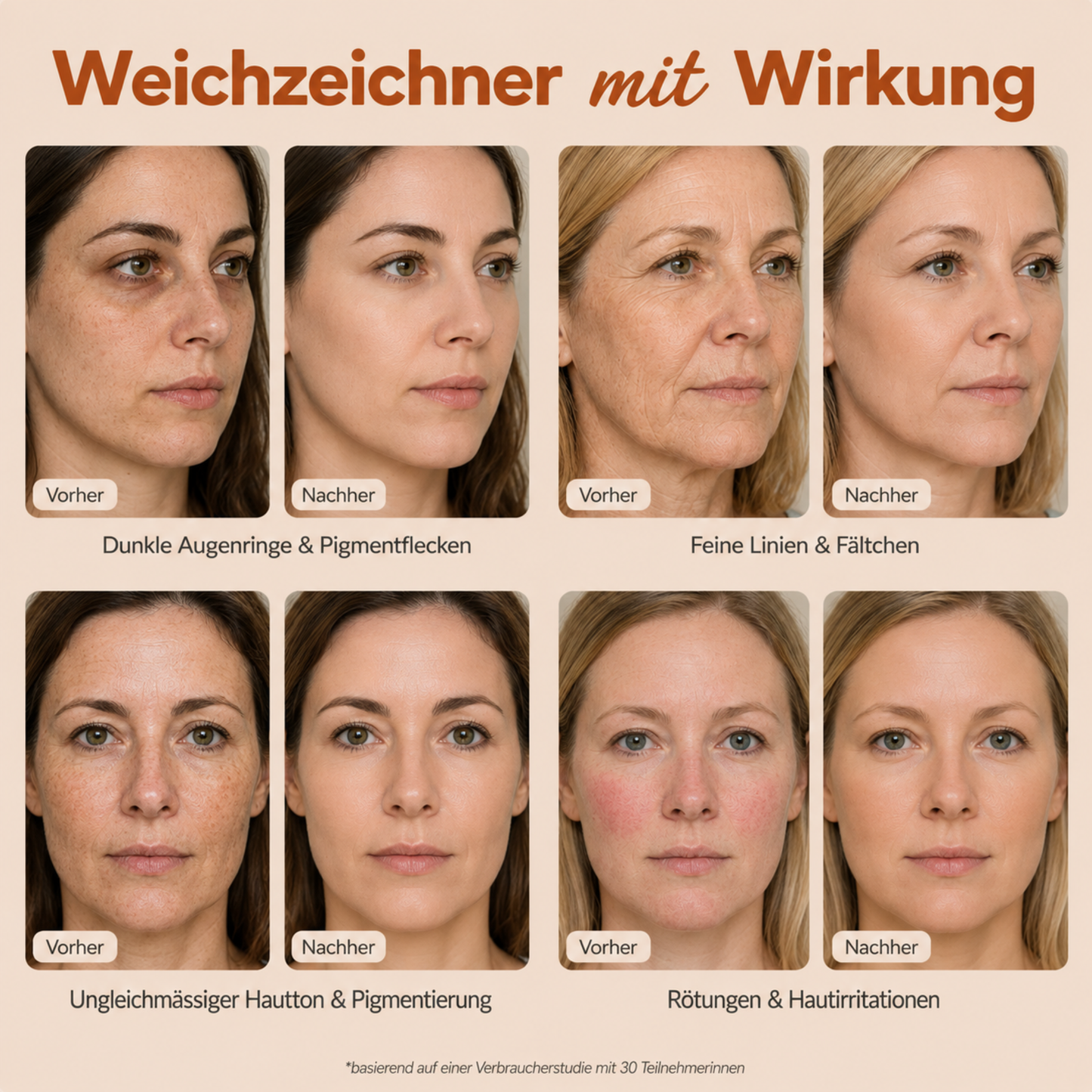 Ebenmässige Haut