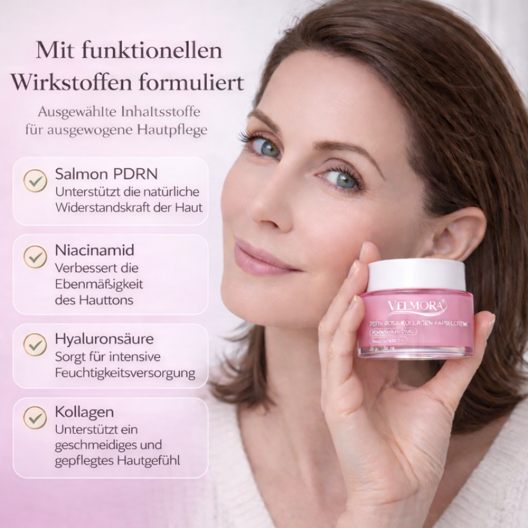 Velmora - Kollagen Kapselcreme für straffere Haut