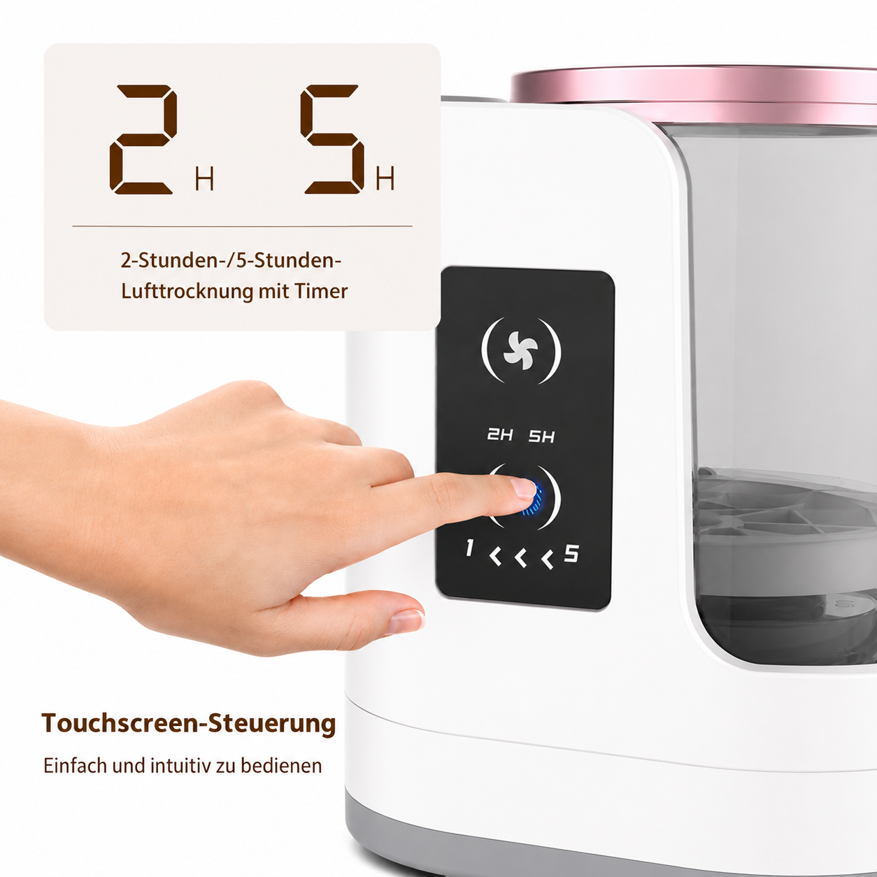Automatischer Make-up-Pinselreiniger